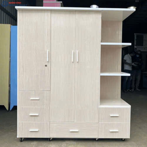 Tủ quần áo gỗ công nghiệp cao cấp